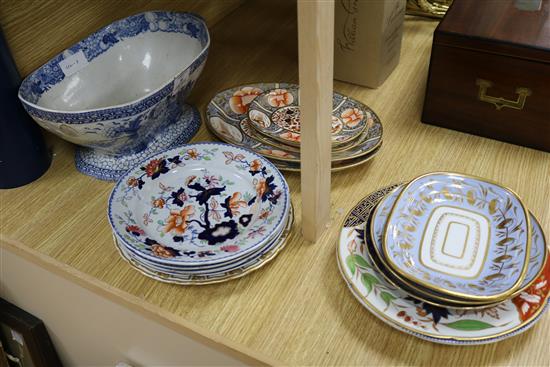 Assorted 19th century British ceramics